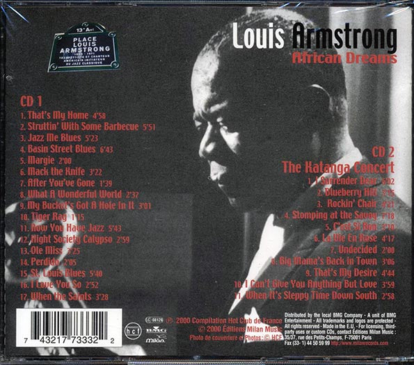 Louis Armstrong - African Dreams (28 tracks) (CD)