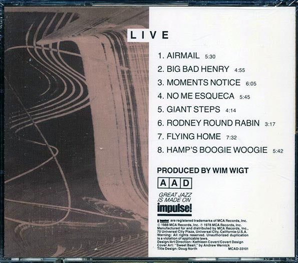 Lionel Hampton & His Band - Live (CD)