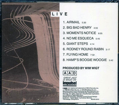 Lionel Hampton & His Band - Live (CD)