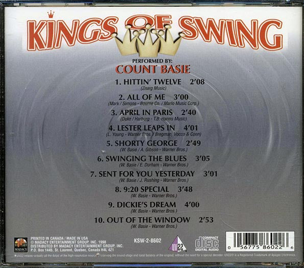 Count Basie - Kings Of Swing (CD)