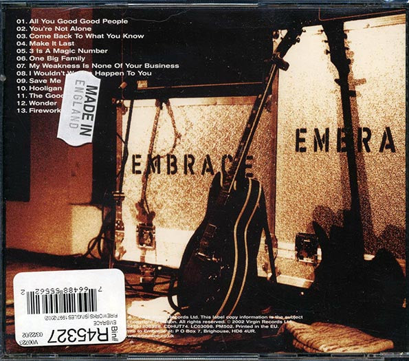 Embrace - Fireworks: Singles 1997-2002 (CD)
