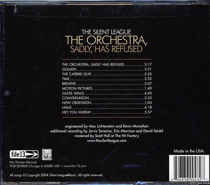 The Silent League - The Orchestra, Sadly, Has Refused (CD)