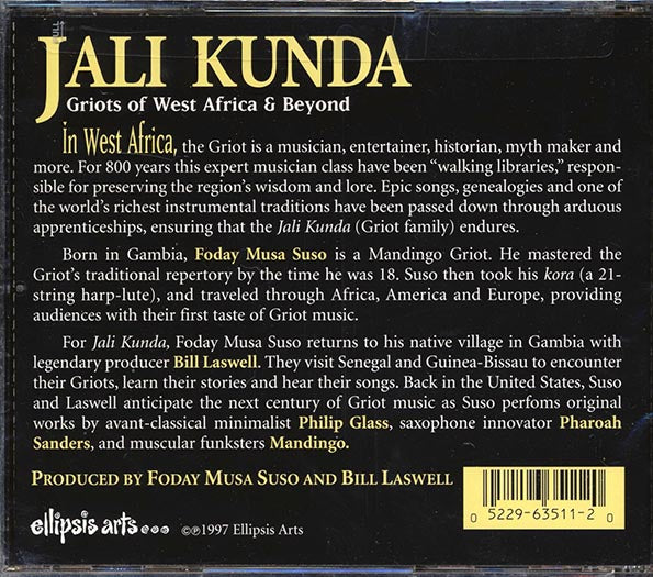 Foday Musa Suso - Jali Kunda: Griots Of West Africa And Beyond (CD)