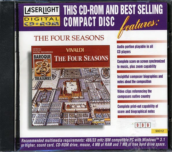 Vivaldi - The Four Seasons (CD)