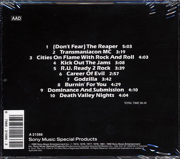 Blue Oyster Cult - On Flame With Rock And Roll (CD)