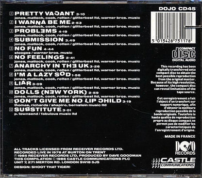 The Pistols - The Original Pistols Live (CD)