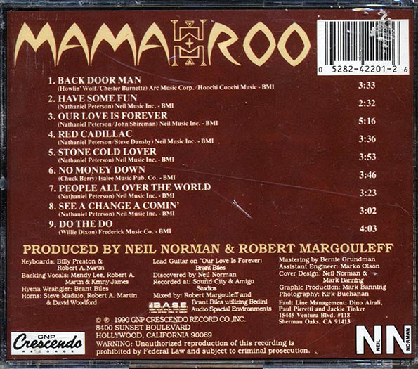 Mama Roo - Mama Roo (CD)