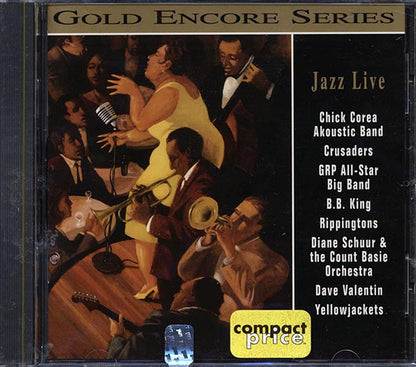 Count Basie & His Orchestra, The Crusaders, BB King, Etc. - Jazz Live (CD)