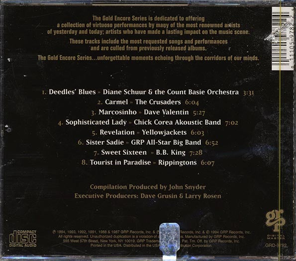 Count Basie & His Orchestra, The Crusaders, BB King, Etc. - Jazz Live (CD)