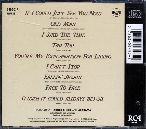 Alabama - Just Us (CD)