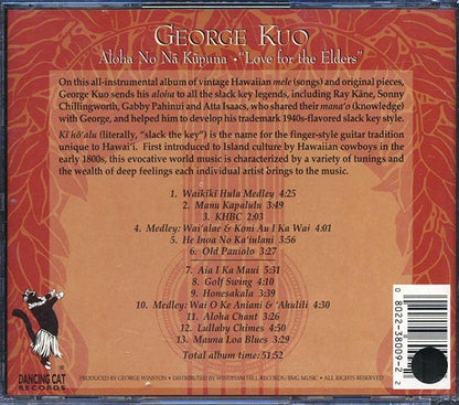 George Kuo - Aloha No Na Kapuna (CD)