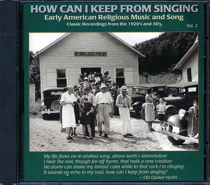 Sam Collins, Morris Family, George Long, Etc. - How Can I Keep From Singing Volume 2 (23 tracks) (CD)
