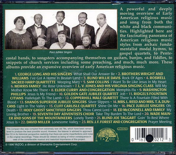 Sam Collins, Morris Family, George Long, Etc. - How Can I Keep From Singing Volume 2 (23 tracks) (CD)