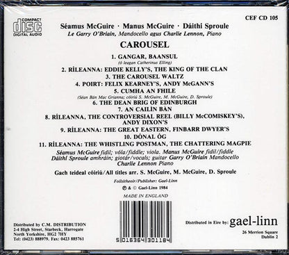 Seamus McGuire, Manus McGuire, Daithi Sproule - Carousel (CD)