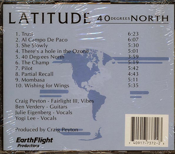 Latitude - 40 Degrees North (CD)