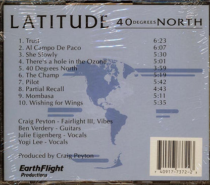 Latitude - 40 Degrees North (CD)