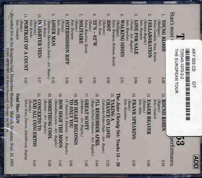 Stan Kenton & His Orchestra - The European Tour 1953 (CD)
