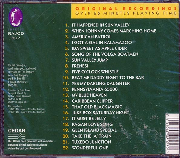 Glenn Miller & His Orchestra - The Swinging Mr. Miller (CD)