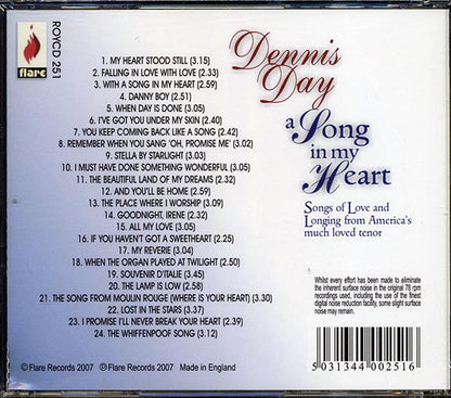 Dennis Day - A Song In My Heart (CD)