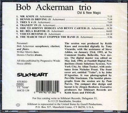 Bob Ackerman Trio - Old And New Magic (CD)