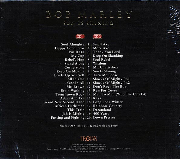 Bob Marley - Sun Is Shining (40 tracks) (CD)