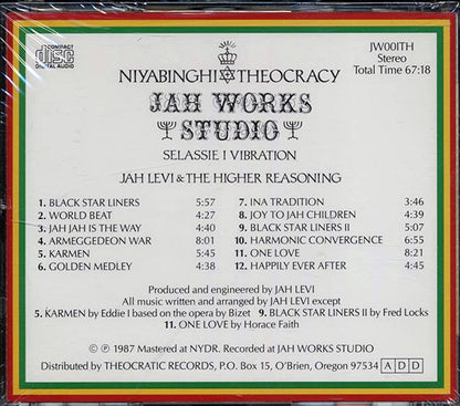 Jah Levi & The Higher Reasoning - Selassie I Vibration (CD)