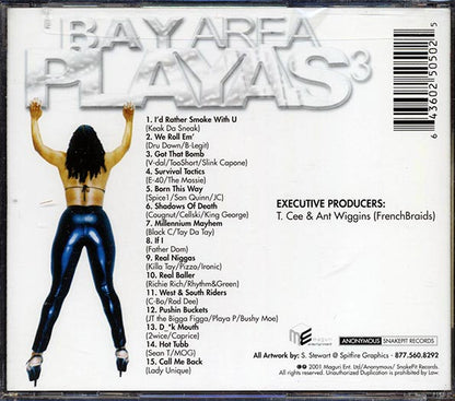 Kiak Da Sneak, Dru Down, B-Legit, Etc. - Bay Area Playas 3: Ghetto Platinum (CD)