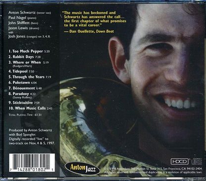 Anton Schwartz - When Music Calls (CD)