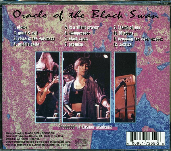 Eleanor Academia - Oracle Of The Black Swan (CD)