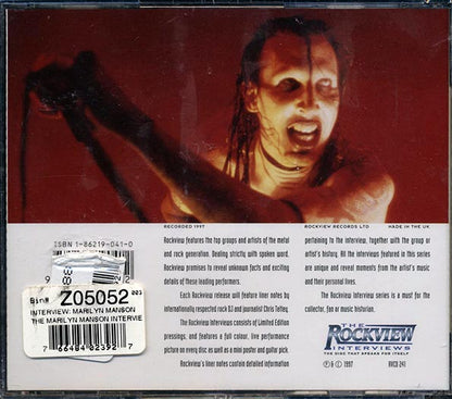 Marilyn Manson - An Interview With Marilyn Manson (CD)