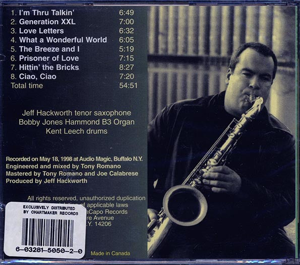 Jeff Hackworth - What A Wonderful World (CD)