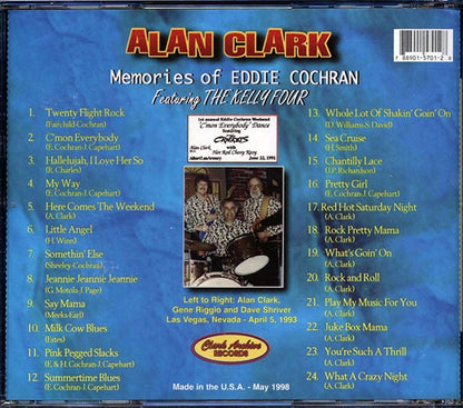 Alan Clark - Memories Of Eddie Cochran (CD)