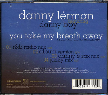 Danny Lerman - You Take My Breath Away (CD)