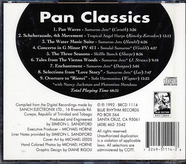 Samaroo Jets, Tropical Angel Harps, Etc. - Pan Classics: Competition Performances From The World's Finest Steel Bands (CD)