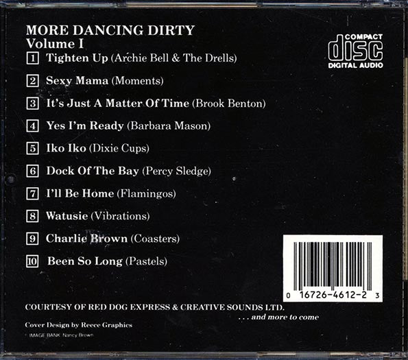 Archie Bell, Moments, Brook Benton, Dixie Cups, Etc. - More Dancing Dirty Volume 1 (CD)