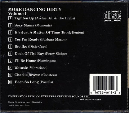 Archie Bell, Moments, Brook Benton, Dixie Cups, Etc. - More Dancing Dirty Volume 1 (CD)