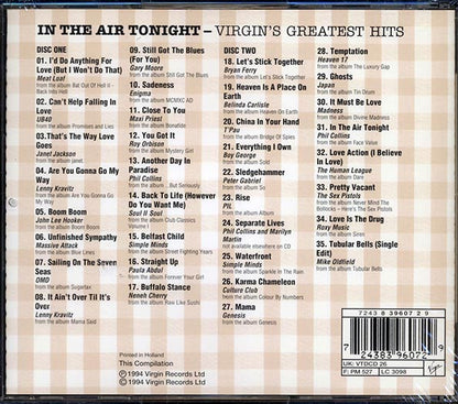 Meat Loaf, UB40, Lenny Kravitz, John Lee Hooker, Etc. - In The Air Tonight: Virgin's Greatest Hits (35 tracks) (CD)