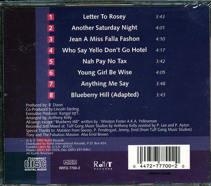 Yellowman - Blueberry Hill (CD)