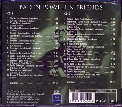 Baden Powell, Laurindo Almeida, Bud Shank, Charlie Bird, Etc. - Baden Powell & Friends: Millennium Collection (27 tracks) (CD)