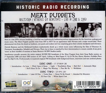 Meat Puppets - Meltdown + Attacked By Monsters: Live In 1988 And 1993 (2xCD) (CD)