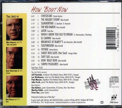 Tall Jazz - How 'Bout Now (CD)