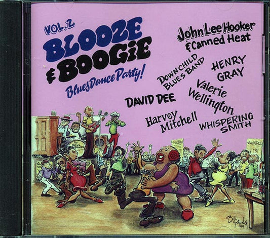John Lee Hooker, David Dee, Harvey Mitchell, Etc. - Blooze & Boogie: Blues Dance Party Volume 2 (CD)