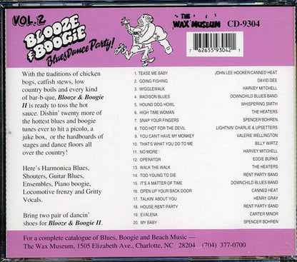 John Lee Hooker, David Dee, Harvey Mitchell, Etc. - Blooze & Boogie: Blues Dance Party Volume 2 (CD)