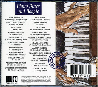 Skip James, Charlie Spand, Pinetop Smith, Etc. - Strut That Thing: Piano Blues And Boogie (CD)