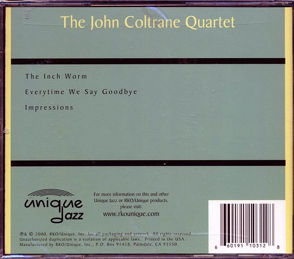 John Coltrane Quartet - Live In 1962! (CD)