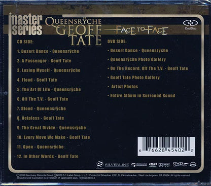 Queensryche, Geoff Tate - Face To Face (CD)