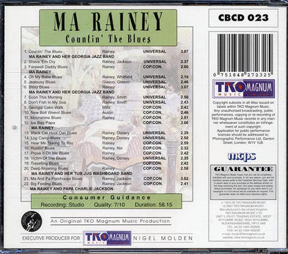 Ma Rainey - Countin' The Blues (CD)