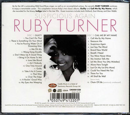 Ruby Turner - Suspicious Again: The Indigo Sessions 1996-98 (31 tracks) (CD)