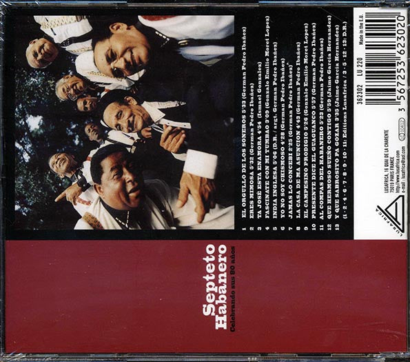 Septeto Habanero - Celebrando Sus 80 Anos (CD)