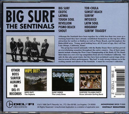 The Sentinals - Big Surf (CD)